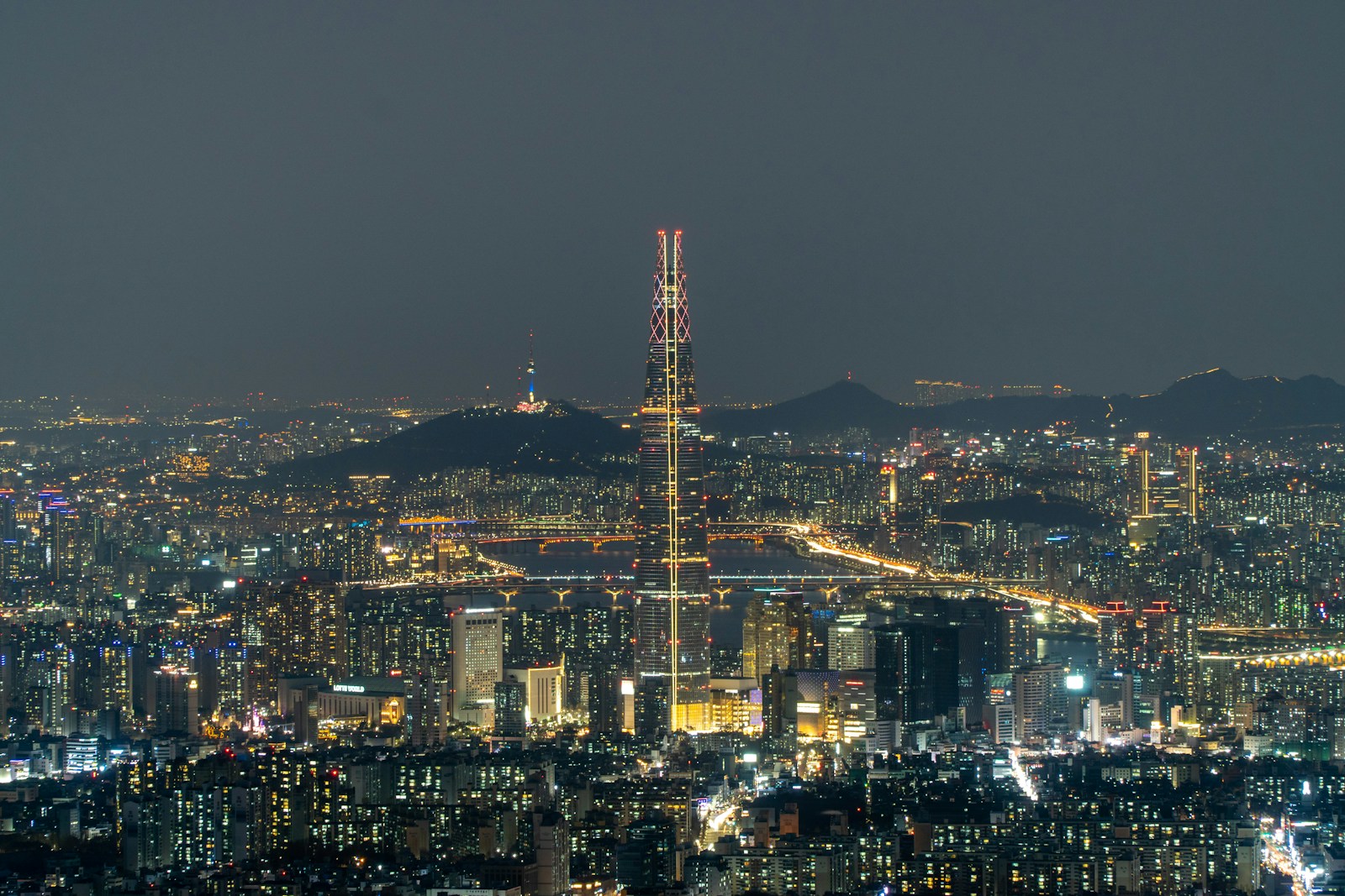 서울 야경 자료사진